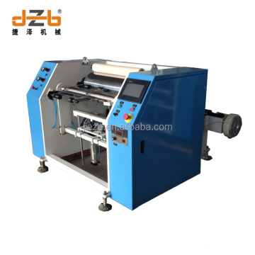 Rouleau en aluminium Roll / Film Cling Roll Rewinder Machine